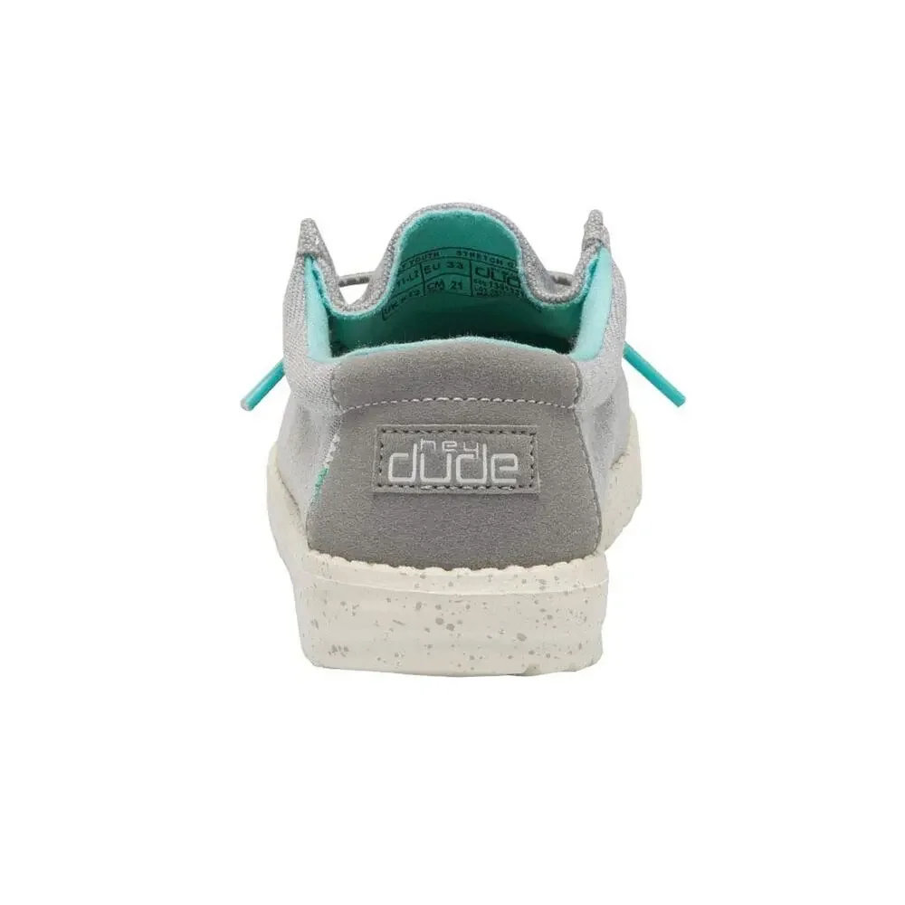 HEYDUDE BOY'S WALLY YOUTH MULTIPLE COLORS | BOYS SHOES |LIGHT-WEIGHT